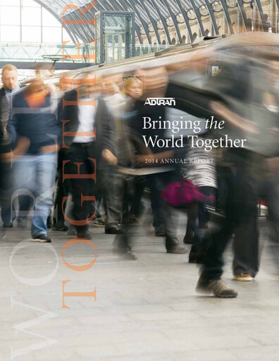 Thumbnail Adtran Networks Annual Report 2014