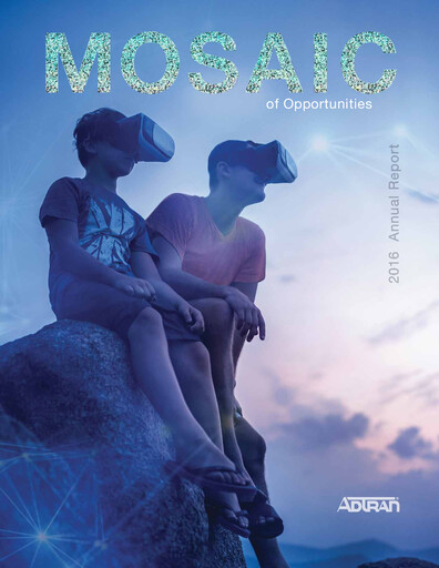 Thumbnail Adtran Networks Annual Report 2016