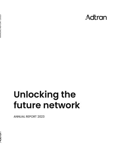 Thumbnail Adtran Networks Annual Report 2023