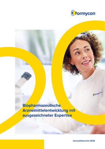 Thumbnail Formycon AG Annual Report 2020