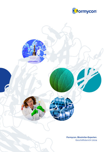 Vorschaubild Formycon AG Jahresbericht 2024