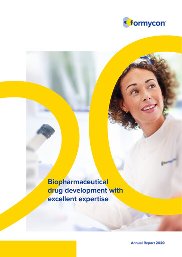 Thumbnail Formycon AG Annual Report 2020