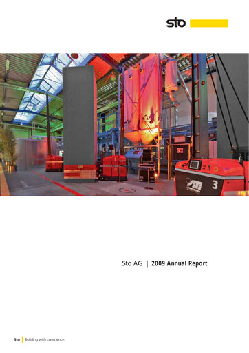 Thumbnail Sto SE & Co. KGaA Annual Report 2009