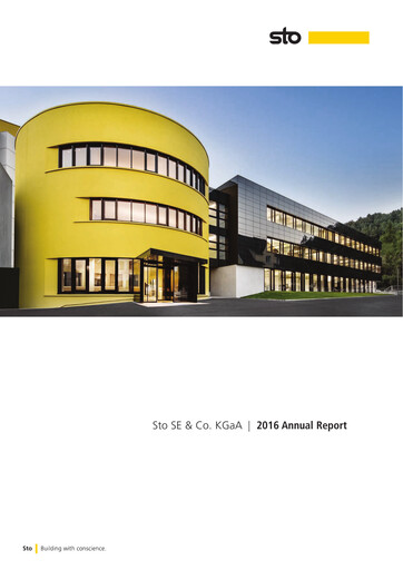 Thumbnail Sto SE & Co. KGaA Annual Report 2016
