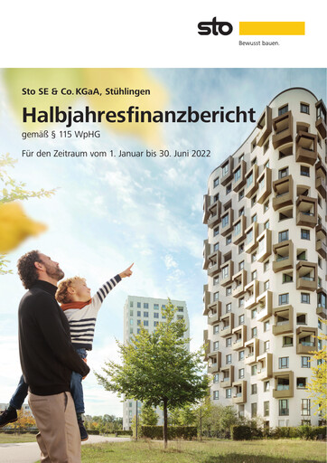 Miniature Sto SE & Co. KGaA Rapport semestriel 2022-h1