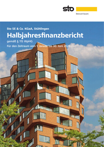 Vorschaubild Sto SE & Co. KGaA Halbjahresbericht 2026-h1