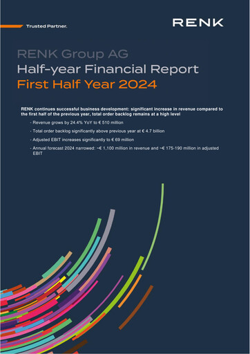 Thumbnail RENK Group Half-year Report 2024-h1
