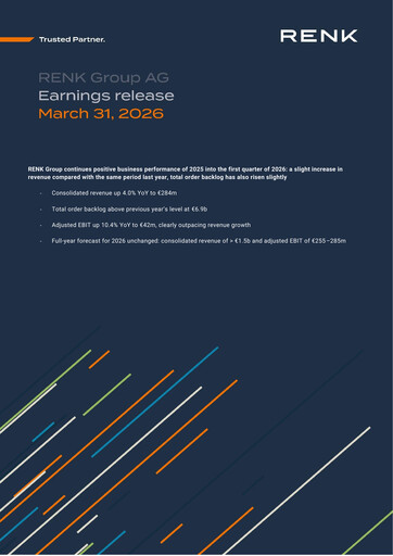 Thumbnail RENK Group Quarterly Report 2026-q1