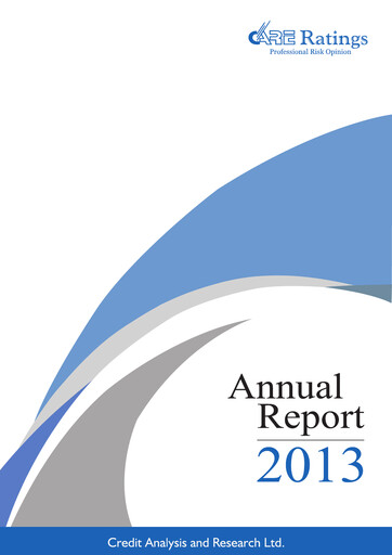 Miniature CARE's Ratings Rapport annuel 2012-2013