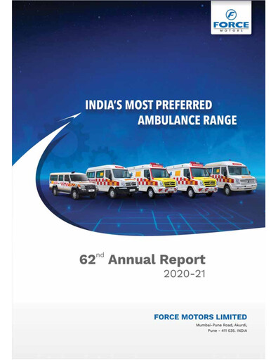 Thumbnail Force Motors Annual Report 2020-2021