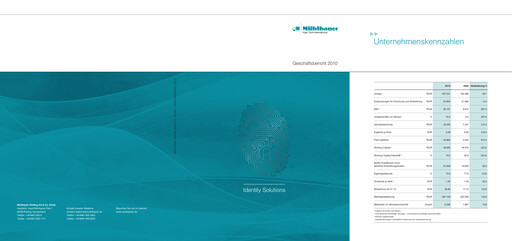 Thumbnail Mühlbauer Holding Annual Report 2010
