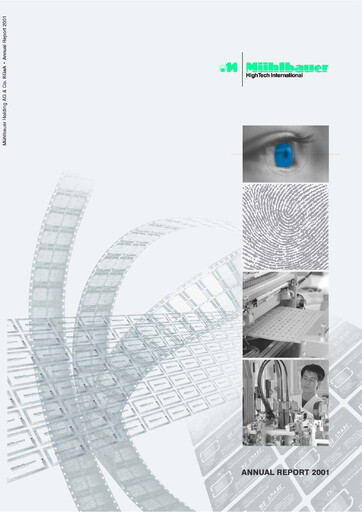 Thumbnail Mühlbauer Holding Annual Report 2001