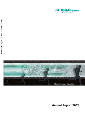 Thumbnail Mühlbauer Holding Annual Report 2002