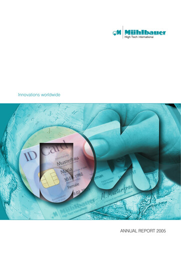 Thumbnail Mühlbauer Holding Annual Report 2005
