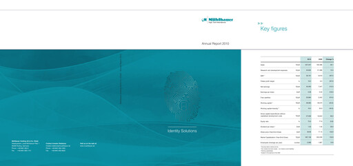 Thumbnail Mühlbauer Holding Annual Report 2010