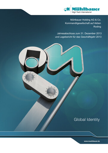 Thumbnail Mühlbauer Holding Financial Statement 2013