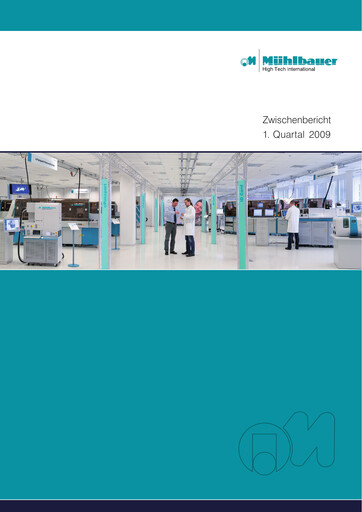 Thumbnail Mühlbauer Holding Quarterly Report 2009-q1