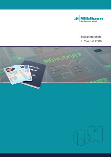 Thumbnail Mühlbauer Holding Quarterly Report 2009-q2