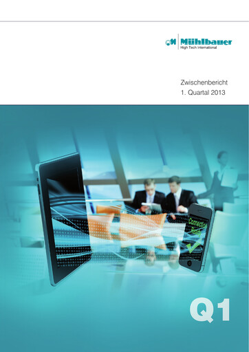 Thumbnail Mühlbauer Holding Quarterly Report 2013-q1