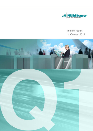 Thumbnail Mühlbauer Holding Quarterly Report 2012-q1