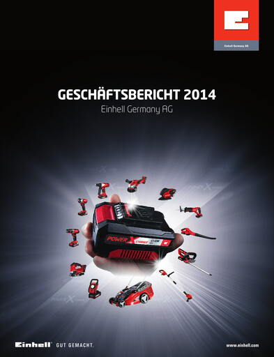 Thumbnail Einhell Germany Annual Report 2014