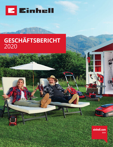 Thumbnail Einhell Germany Annual Report 2020
