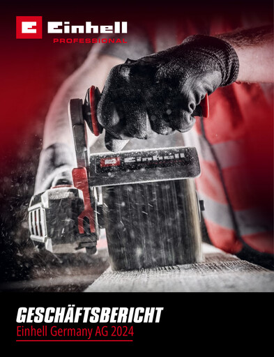 Thumbnail Einhell Germany Annual Report 2024