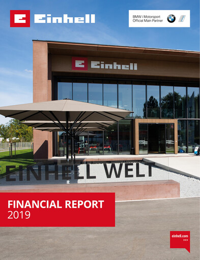 Thumbnail Einhell Germany Financial Statement 2019