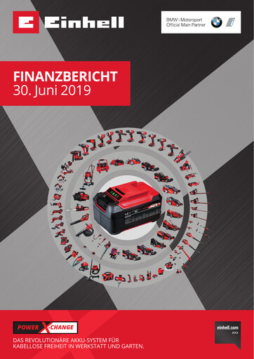 Thumbnail Einhell Germany Half-year Report 2019-h1