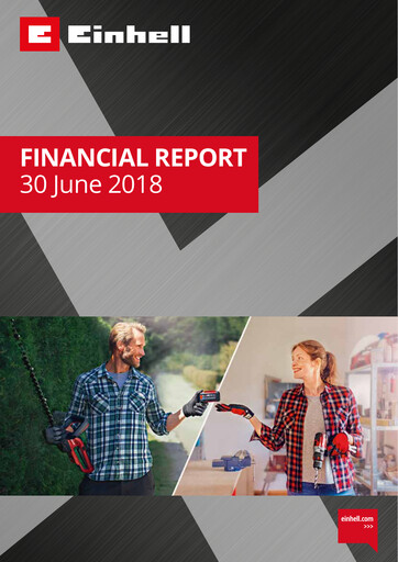 Vorschaubild Einhell Germany Halbjahresbericht 2018-h1