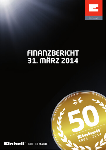 Thumbnail Einhell Germany Quarterly Report 2014-q1