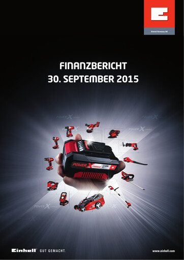 Thumbnail Einhell Germany Quarterly Report 2015-q3