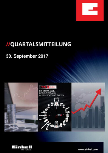 Thumbnail Einhell Germany Quarterly Report 2017-q3