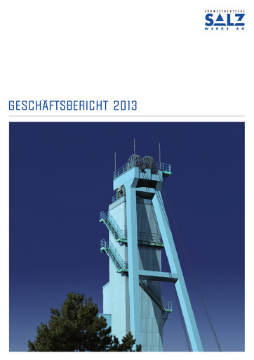Thumbnail Südwestdeutsche Salzwerke Annual Report 2013