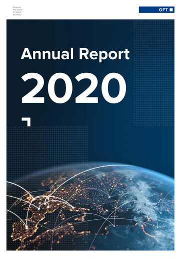 Thumbnail GFT Technologies Annual Report 2020