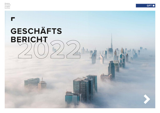 Miniature GFT Technologies Rapport financier 2022