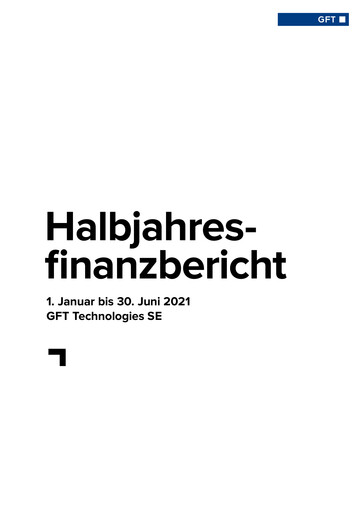 Thumbnail GFT Technologies Half-year Report 2021-h1