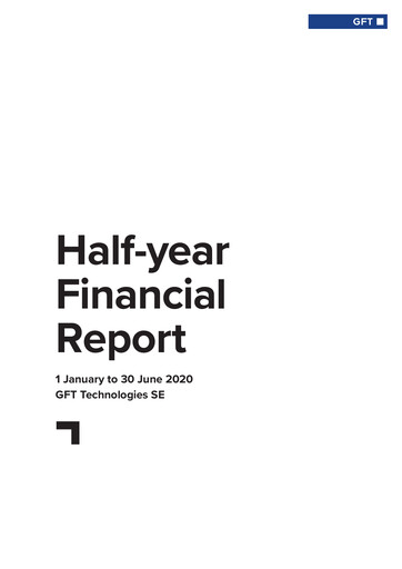 Thumbnail GFT Technologies Half-year Report 2020-h1