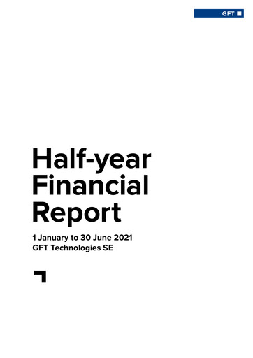 Thumbnail GFT Technologies Half-year Report 2021-h1