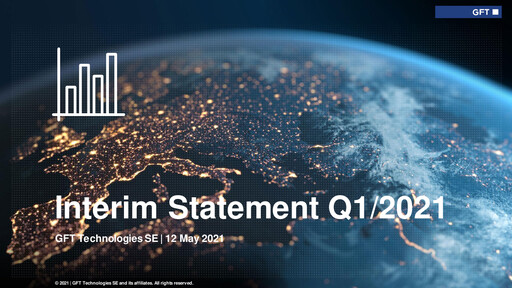 Miniature GFT Technologies Rapport trimestriel 2021-q1