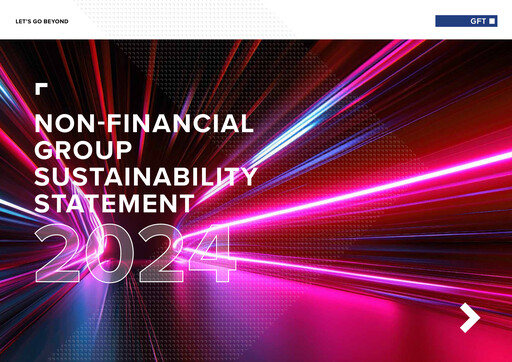 Thumbnail GFT Technologies Sustainability Report 2024