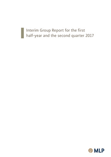 Thumbnail MLP SE Half-year Report 2017-h1