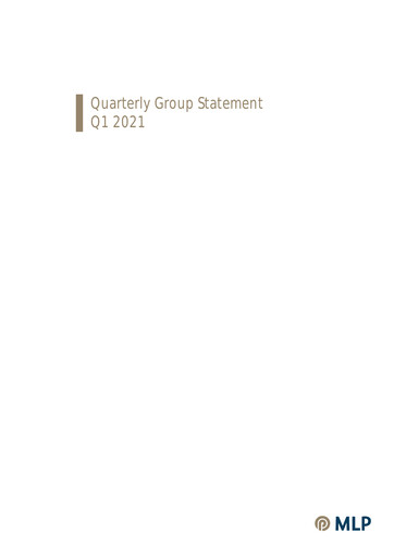 Thumbnail MLP SE Quarterly Report 2021-q1