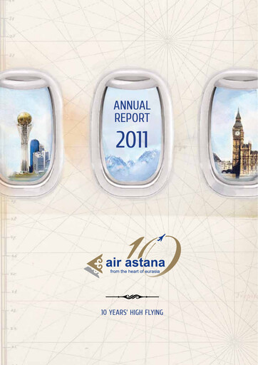 Miniature Air Astana Rapport annuel 2011