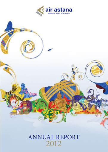 Miniature Air Astana Rapport annuel 2012