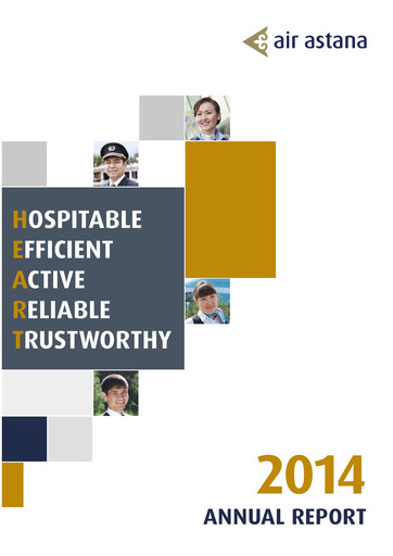 Miniature Air Astana Rapport annuel 2014