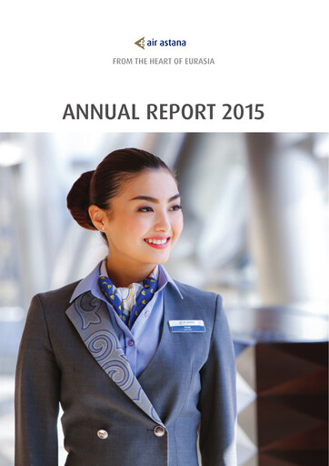 Miniature Air Astana Rapport annuel 2015