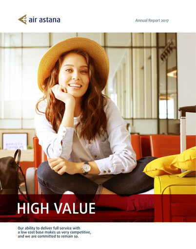 Miniature Air Astana Rapport annuel 2017