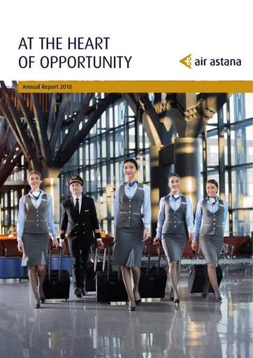 Miniature Air Astana Rapport annuel 2018