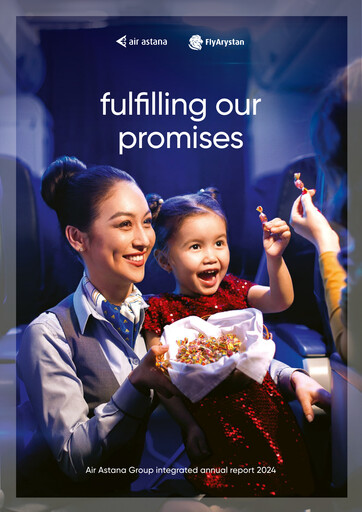 Miniature Air Astana Rapport annuel 2024